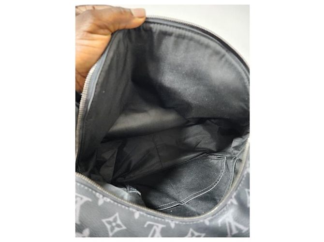 Discovery Rucksack aus Monogram Eclipse Canvas von Louis Vuitton Schwarz Grau - Ansicht 5