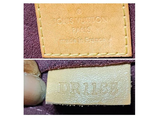 Borsa Retiro MM NM in tela Monogram Louis Vuitton Marrone Beige - vista 12