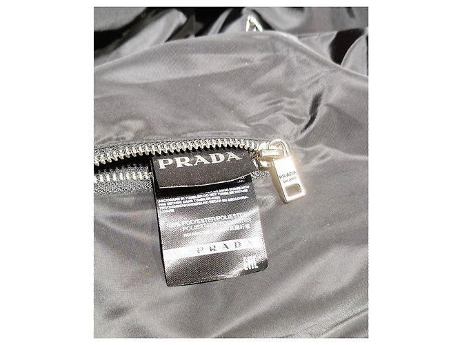 Prada Reversible Windbreaker Jacket Black Polyester - view 11
