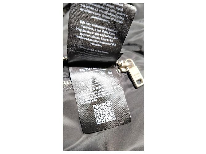 Prada Reversible Windbreaker Jacket Black Polyester - view 12