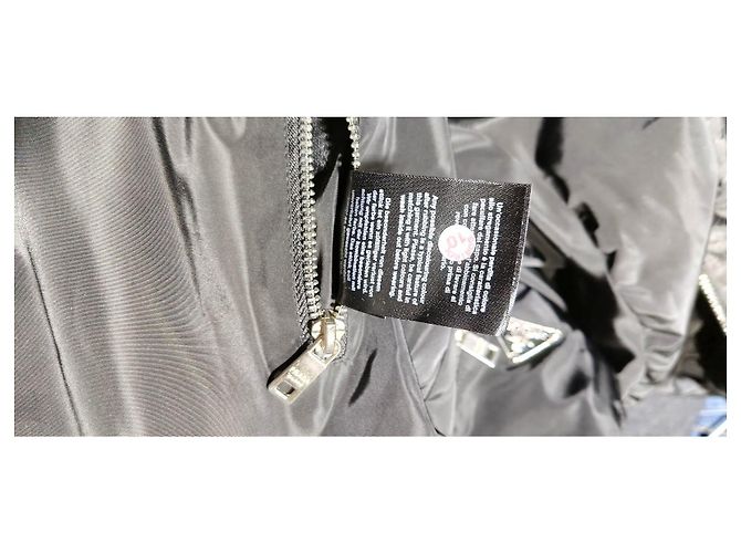Prada Reversible Windbreaker Jacket Black Polyester - view 13