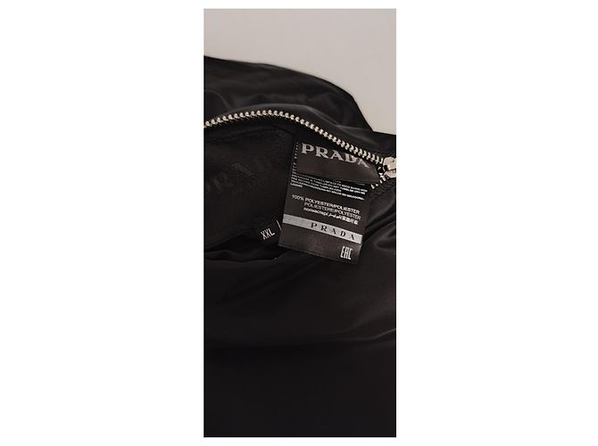 Prada Reversible Windbreaker Jacket Black Polyester - view 16