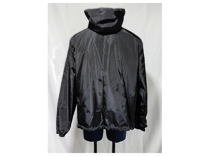 Prada Reversible Windbreaker Jacket Black Polyester - view 4