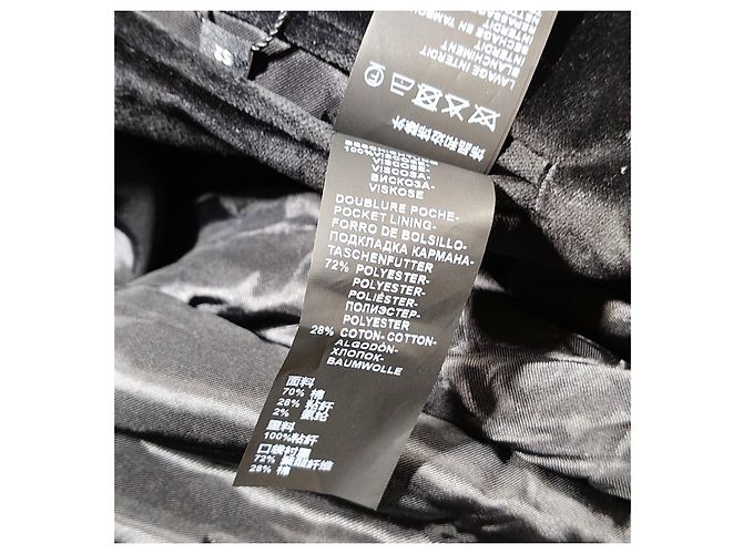 The Kooples Samt Blazer Jacke Schwarz - Ansicht 10