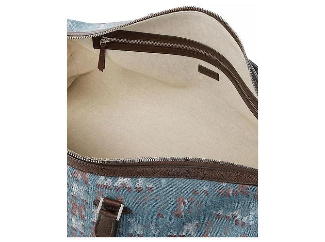 Borsa da Viaggio Lanvin X Future Marrone Blu - vista 8