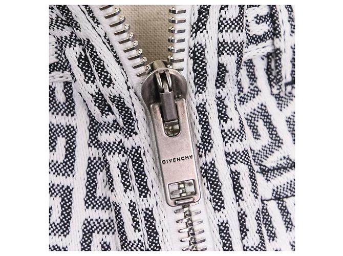 Falda Mini de Jacquard Monograma 4G de Givenchy Castaño Blanco - vista 6