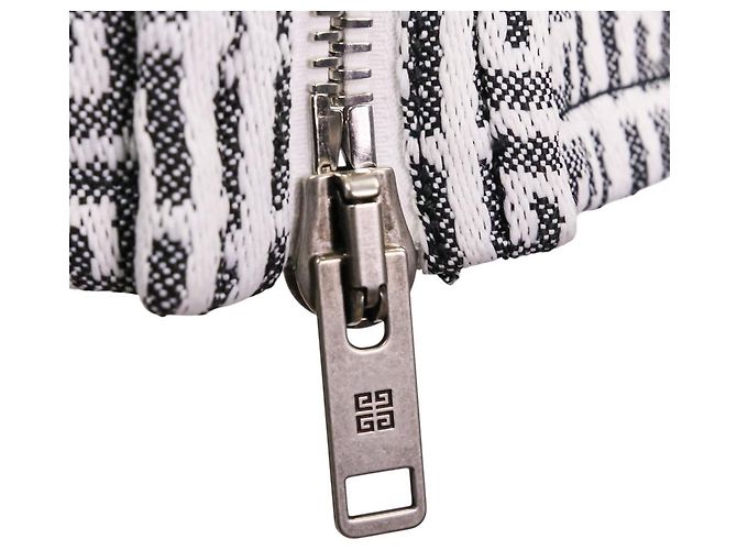Falda Mini de Jacquard Monograma 4G de Givenchy Castaño Blanco - vista 7