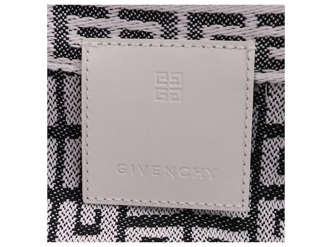 Falda Mini de Jacquard Monograma 4G de Givenchy Castaño Blanco - vista 9