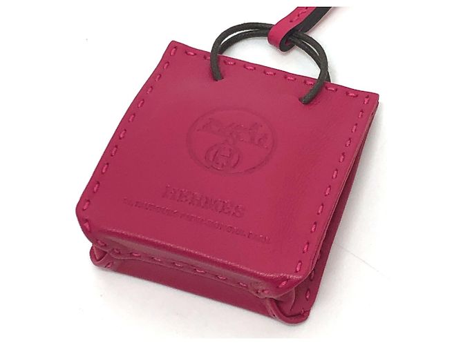 Charm Borsa Arancione Hermès Porpora - vista 2