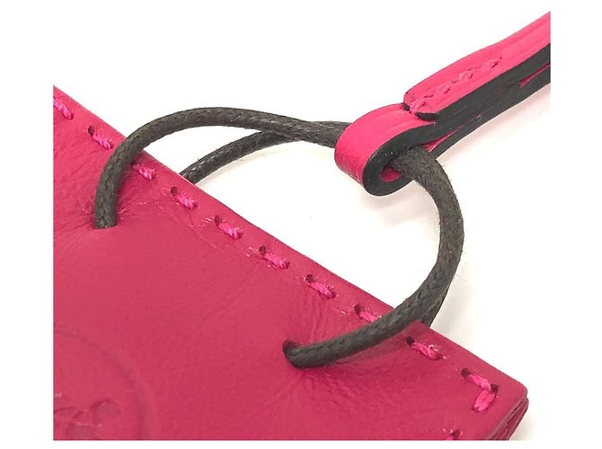 Charm Borsa Arancione Hermès Porpora - vista 6