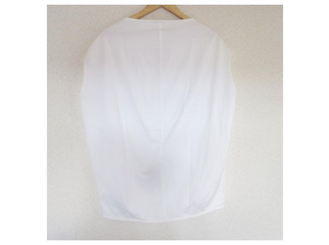 Autre Marque Ärmellose Pullover-Tunika YLEVE Weiß - Ansicht 2