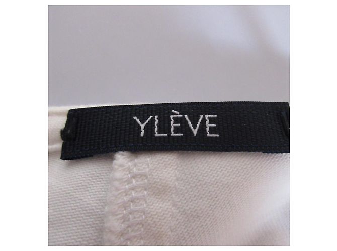 Autre Marque Ärmellose Pullover-Tunika YLEVE Weiß - Ansicht 7