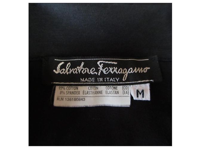 Stretch Baumwoll-Polohemd Salvatore Ferragamo - Ansicht 5