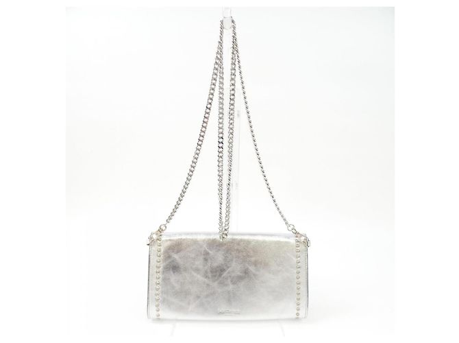 Autre Marque Borsa a mano in pelle J&M DAVIDSON Argento - vista 3
