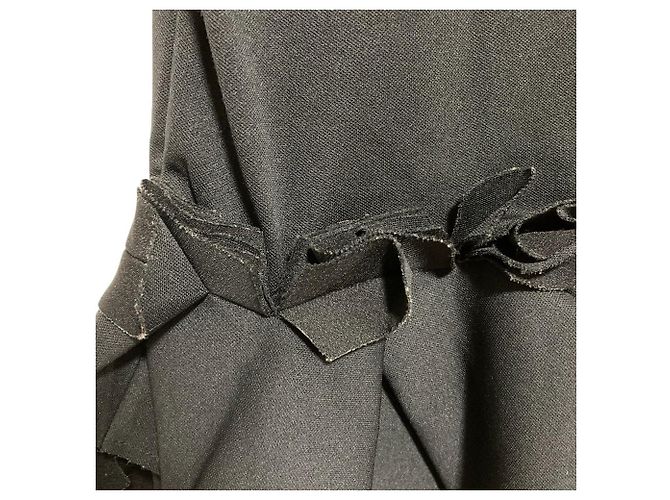Autre Marque Top sin mangas con volantes COMME des GARCONS Negro - vista 10