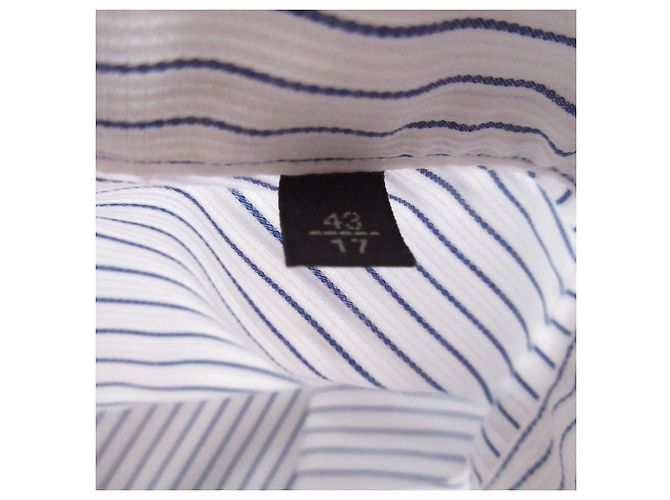 Autre Marque Camisa de algodón a rayas D'URBAN Azul - vista 10