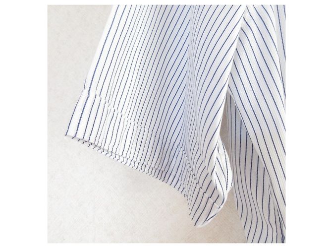 Autre Marque Camisa de algodón a rayas D'URBAN Azul - vista 5