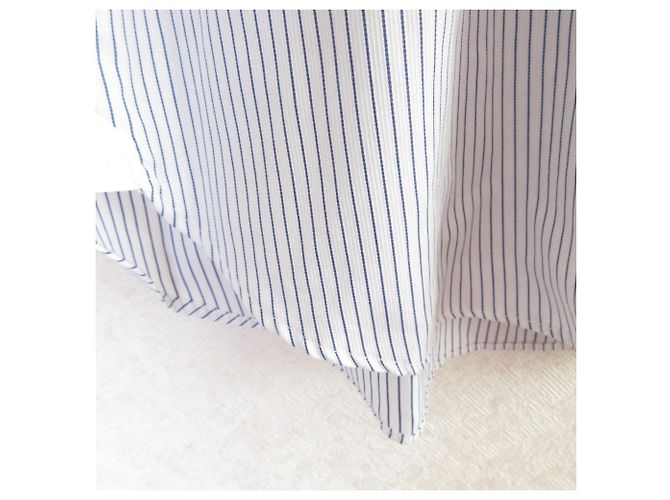 Autre Marque Camisa de algodón a rayas D'URBAN Azul - vista 7