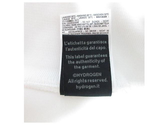 Autre Marque Bermuda stretch com estampa de crânio HYDROGEN Branco - vista 10