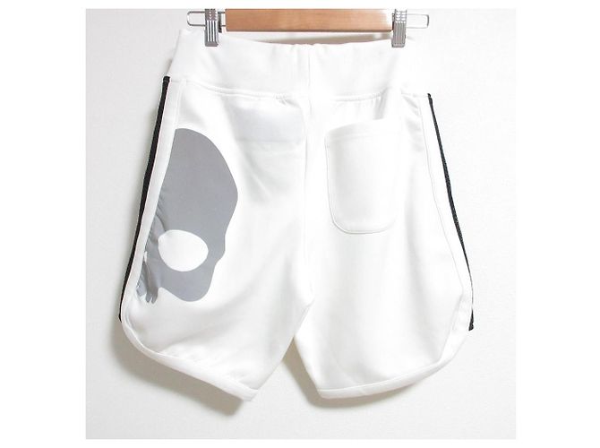 Autre Marque Bermuda stretch com estampa de crânio HYDROGEN Branco - vista 2