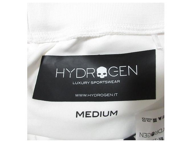 Autre Marque Bermuda stretch com estampa de crânio HYDROGEN Branco - vista 7