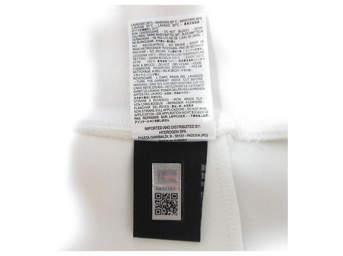 Autre Marque Bermuda stretch com estampa de crânio HYDROGEN Branco - vista 9