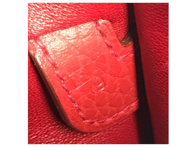 Borsa a Spalla Amélie Pochette Hermès Rosso - vista 13