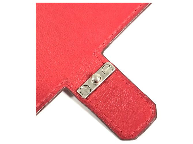 Borsa a Spalla Amélie Pochette Hermès Rosso - vista 14