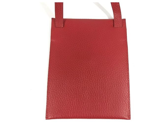 Borsa a Spalla Amélie Pochette Hermès Rosso - vista 3