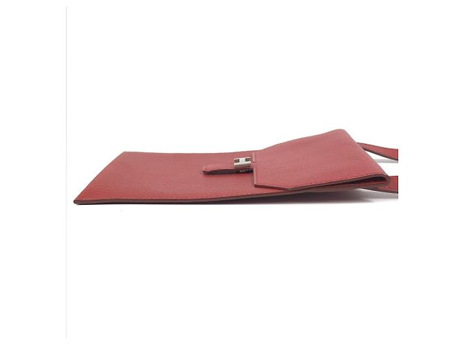 Borsa a Spalla Amélie Pochette Hermès Rosso - vista 5