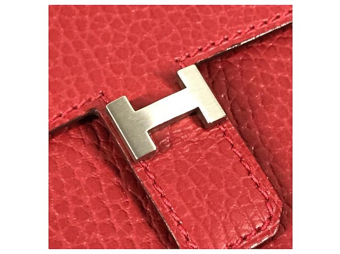 Borsa a Spalla Amélie Pochette Hermès Rosso - vista 7