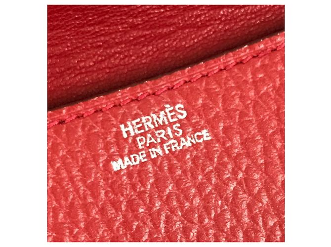 Borsa a Spalla Amélie Pochette Hermès Rosso - vista 9