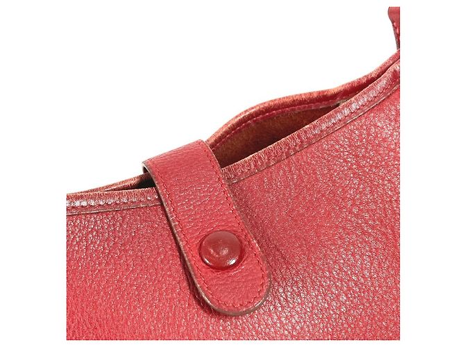 Hermès Vintage Rodeo Tasche Rot - Ansicht 11
