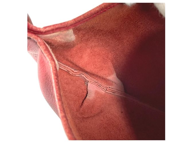 Hermès Vintage Rodeo Tasche Rot - Ansicht 14