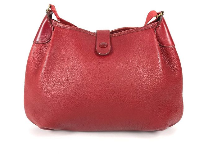 Hermès Vintage Rodeo Tasche Rot - Ansicht 2
