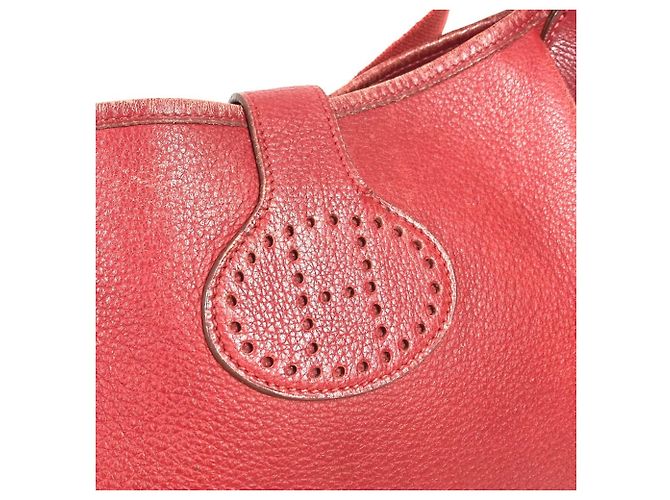 Hermès Vintage Rodeo Tasche Rot - Ansicht 9