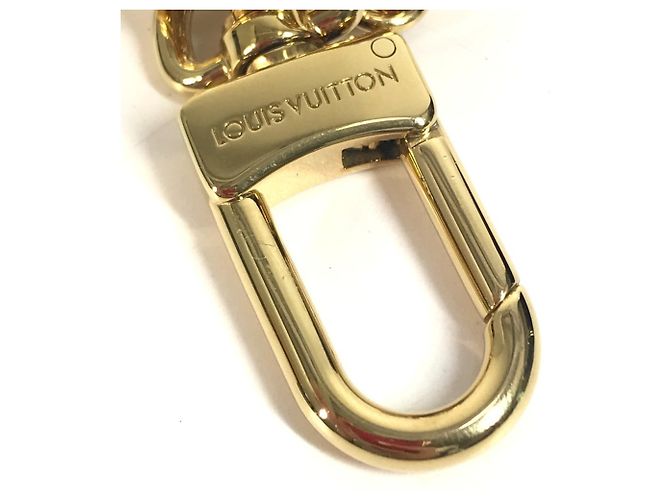 Portachiavi Monogram Louis Vuitton D'oro - vista 3