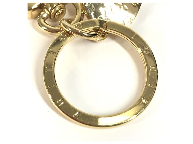 Portachiavi Monogram Louis Vuitton D'oro - vista 6