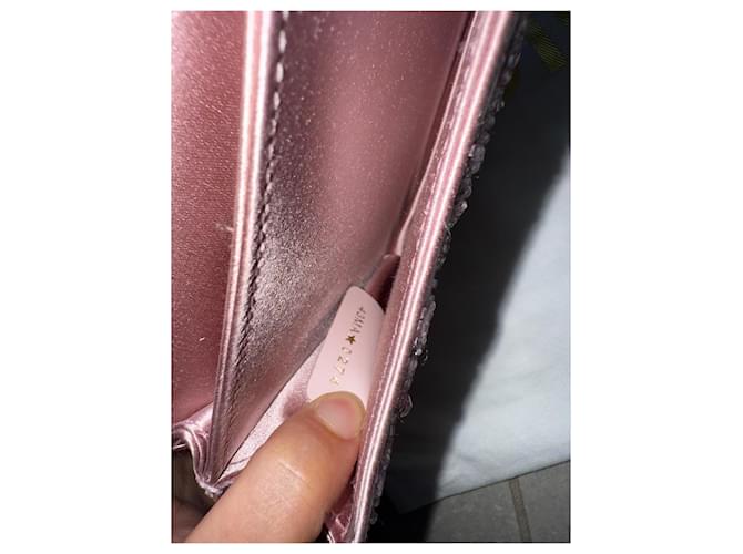 Borsa Dior rosa in perle - vista 11
