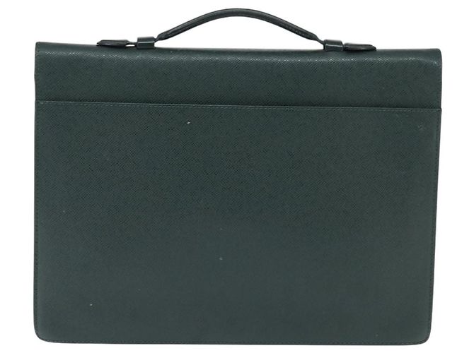 Borsa Kourad in pelle Taiga Louis Vuitton Verde - vista 2