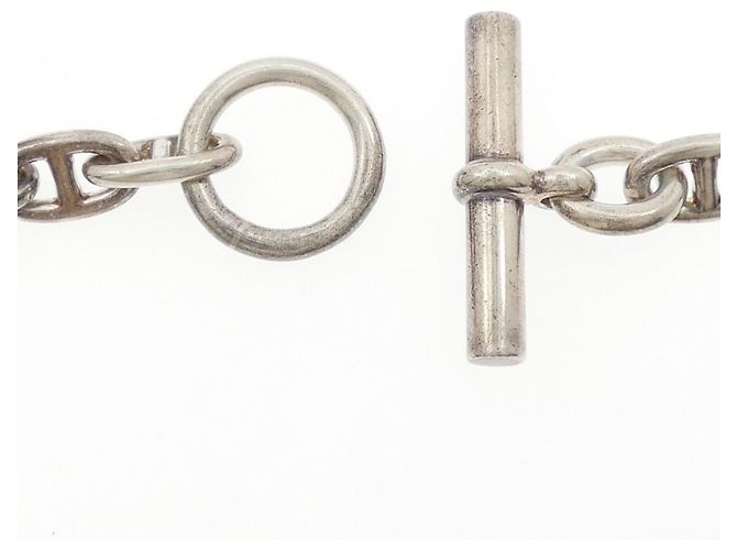 Collana Chaine d'Ancre Hermès Argento - vista 4