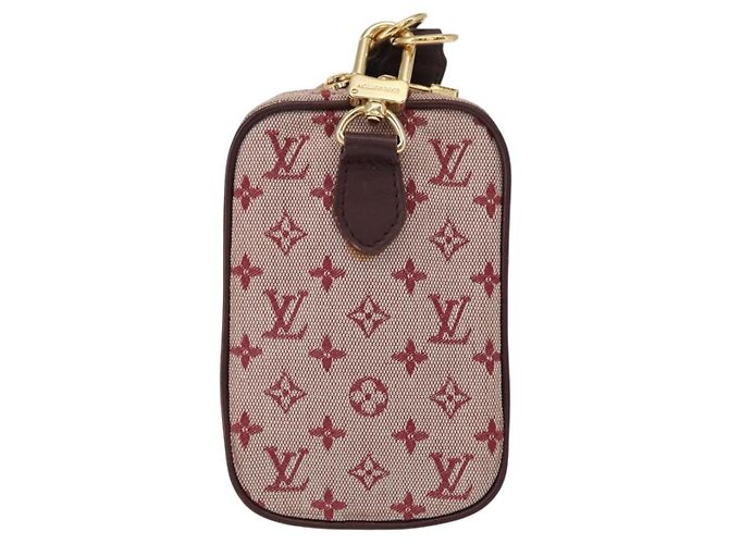 Borsa a Tracolla Mini Lin Louis Vuitton Rosso - vista 2