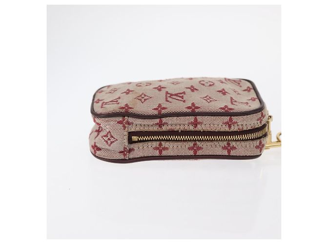 Borsa a Tracolla Mini Lin Louis Vuitton Rosso - vista 3