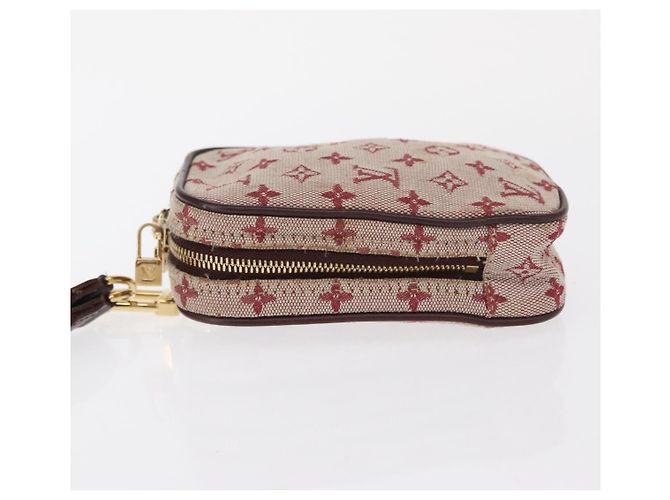 Borsa a Tracolla Mini Lin Louis Vuitton Rosso - vista 4