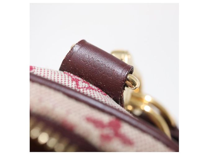Borsa a Tracolla Mini Lin Louis Vuitton Rosso - vista 7