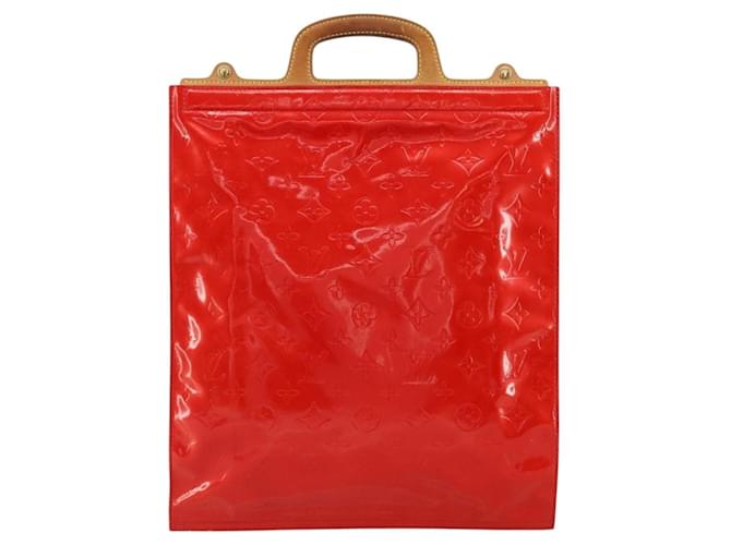 Borsa Stanton Louis Vuitton Monogram Vernis Rosso - vista 2