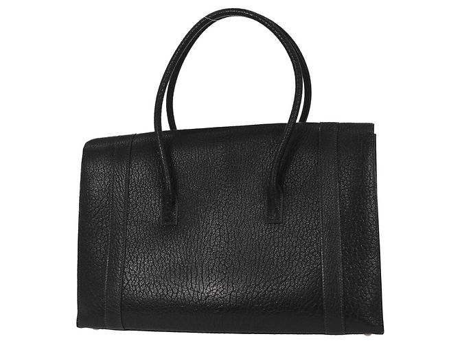 Borsa Drag 2 Hermès Vache Natural 37 Nero - vista 2