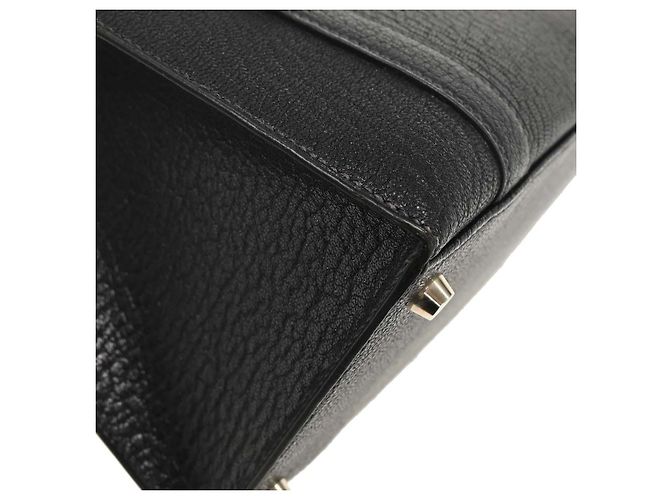 Borsa Drag 2 Hermès Vache Natural 37 Nero - vista 7