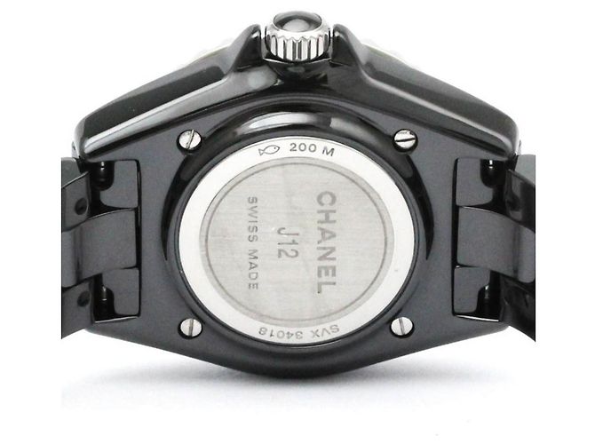 CHANEL J12 Phantom Keramik Quarz Uhr H6346 - Ansicht 6