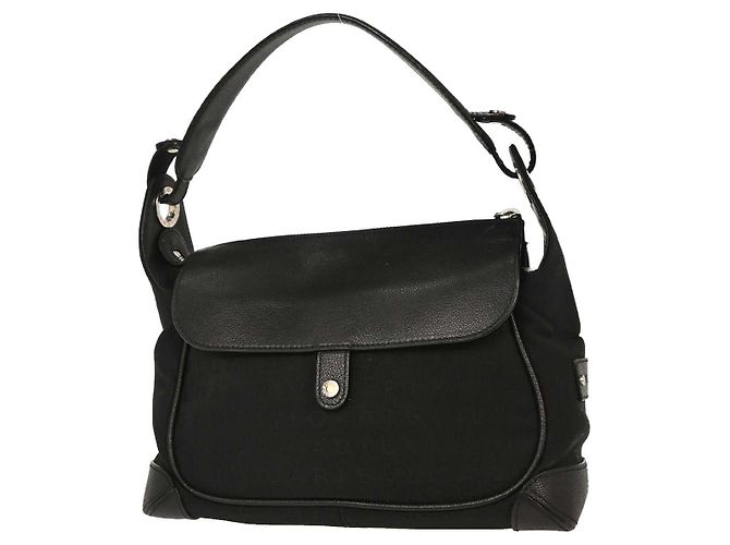 Bulgari Bvlgari Logomania Canvas with Leather Nero - vista 2